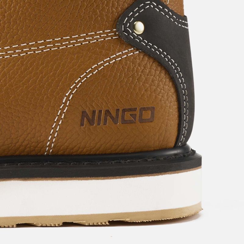 Men's Moc Toe Safety Boots Yellow image6