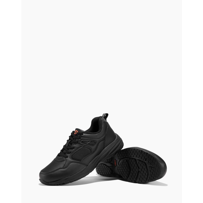 Men's Non Slip Kitchen Shoes Black image3 Men's Non Slip Kitchen Shoes Black image3
