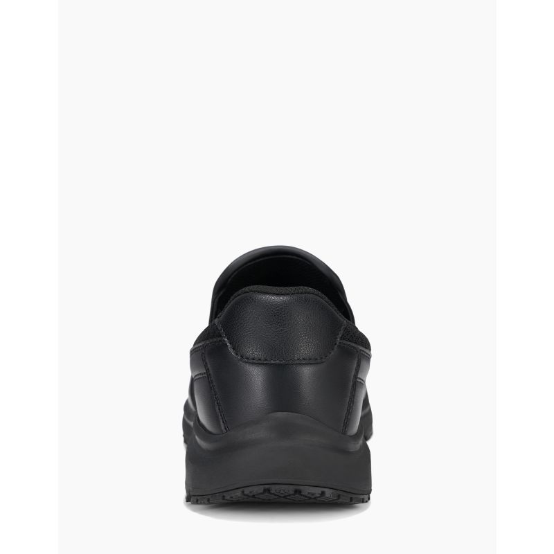 Men's Slip On Slip Resistant Shoes Black image4 Men's Slip On Slip Resistant Shoes Black image4