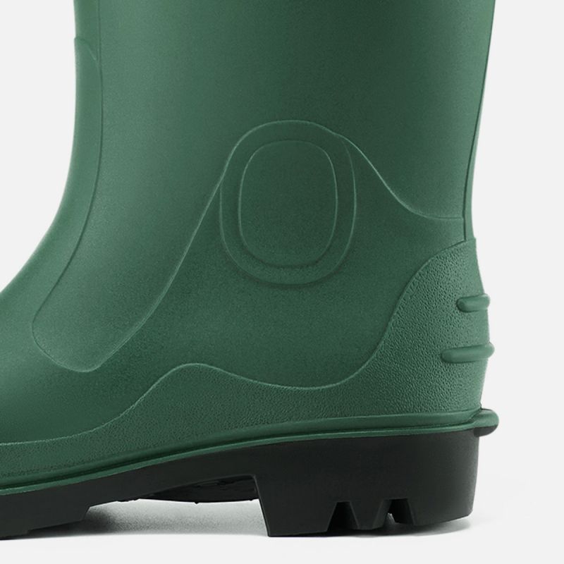 Men's Steel Toe Rain Boots Green image6