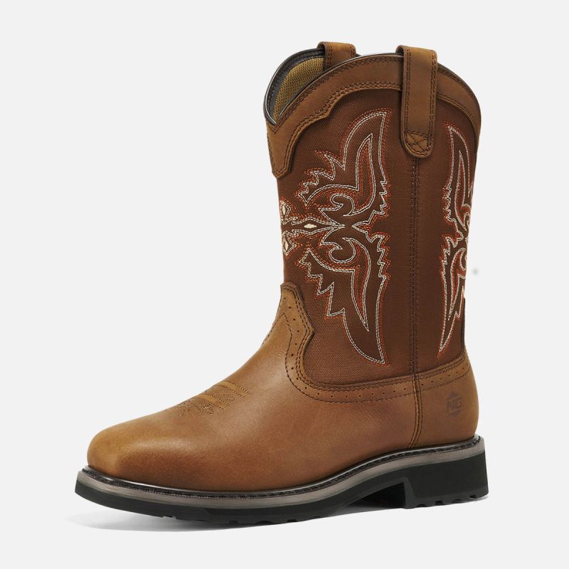 Men's Steel Toe Western Boots image1