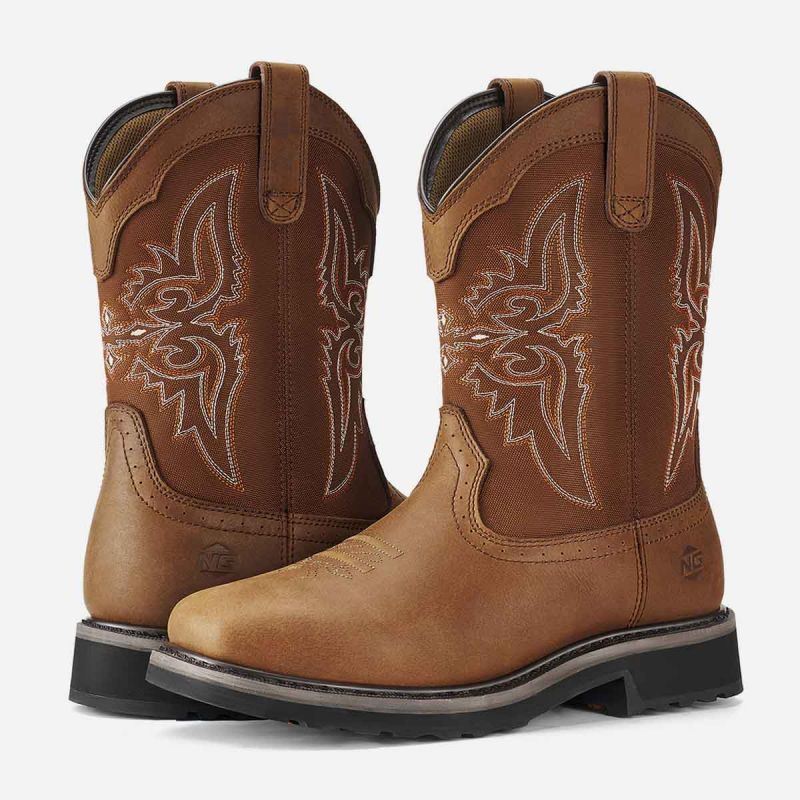 Men's Steel Toe Western Boots image7