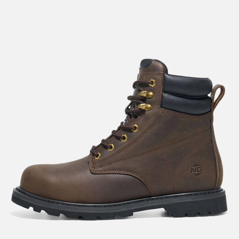 Men's TitanGuard Leather Martin Boots image2