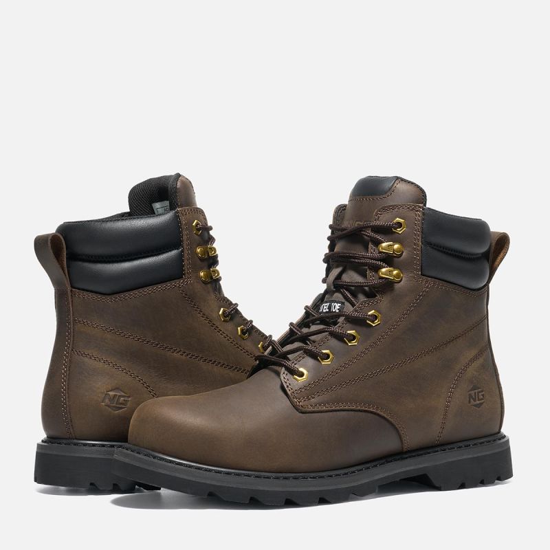 Men's TitanGuard Leather Martin Boots image7