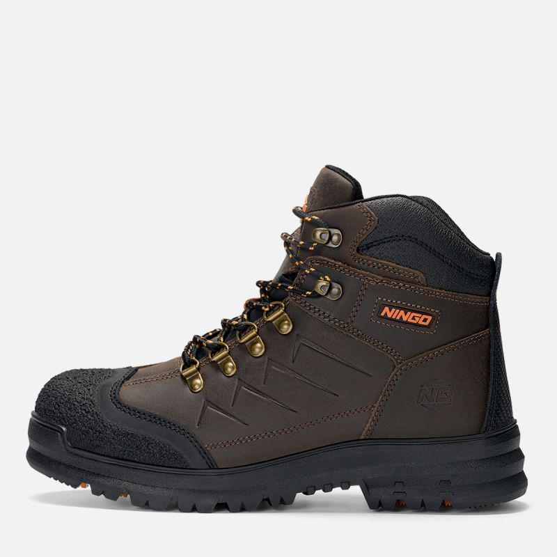 Men's TitanGuard Steel Toe Safety Boots image2