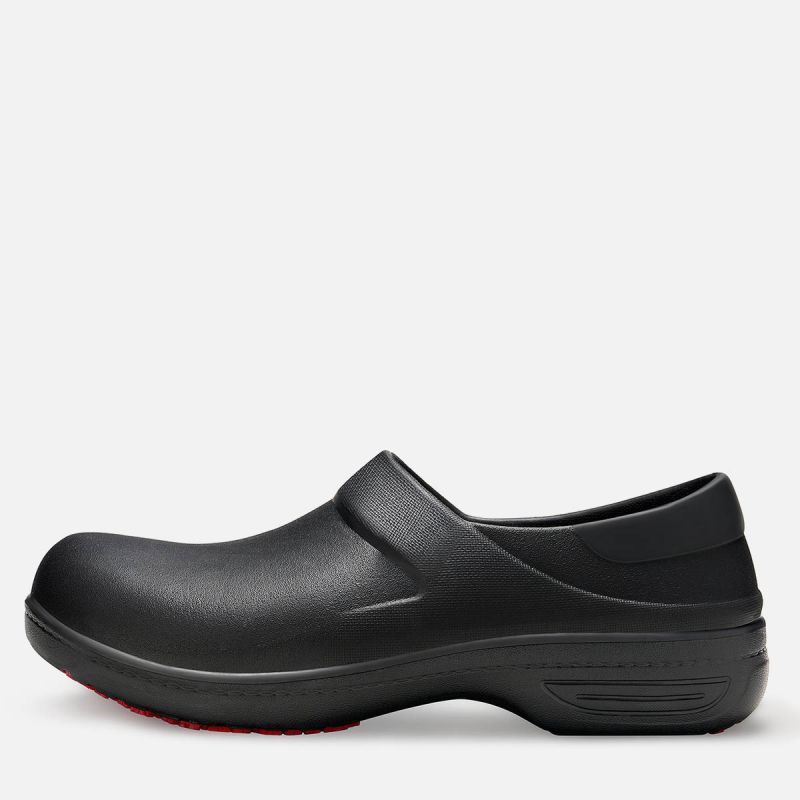 Women's Slip-on Work Shoes Black image2