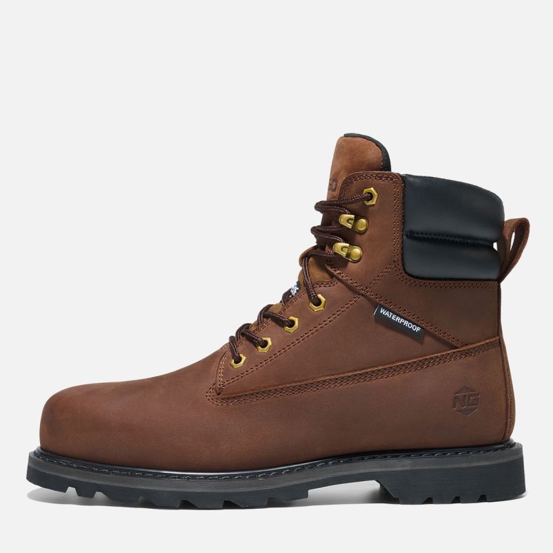 Men's HeritageForge Safety Boots Brown image2