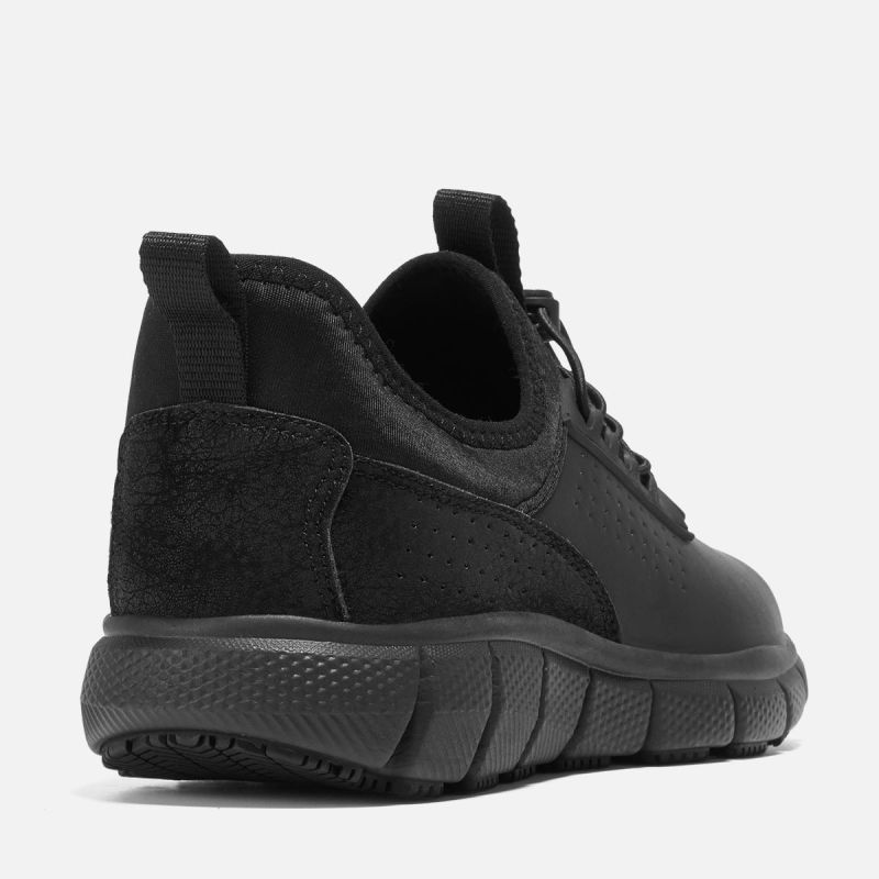 Men's Non Slip Lightweight Work Shoes Black image3 Men's Non Slip Lightweight Work Shoes Black image3