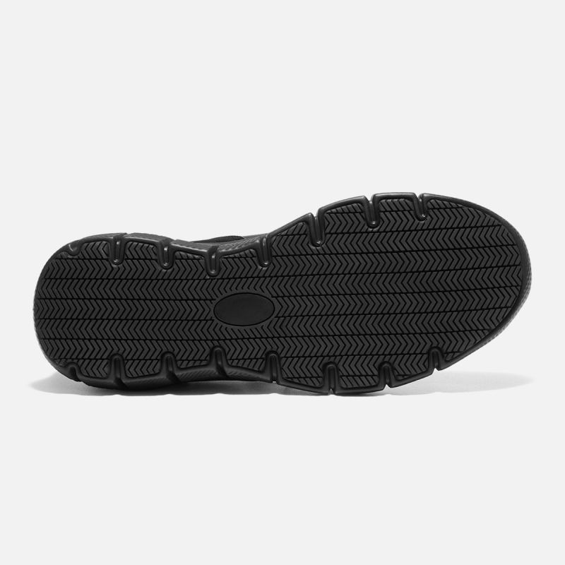 Men's Non Slip Lightweight Work Shoes Black image4 Men's Non Slip Lightweight Work Shoes Black image4