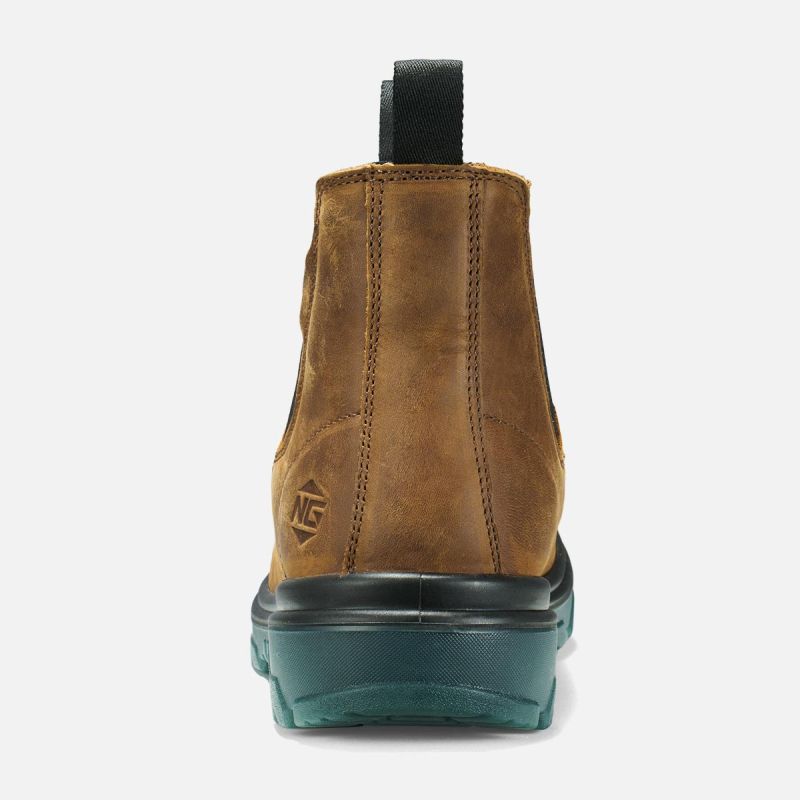 Men's HeritageForge Chelsea Safety Boots Brown image4