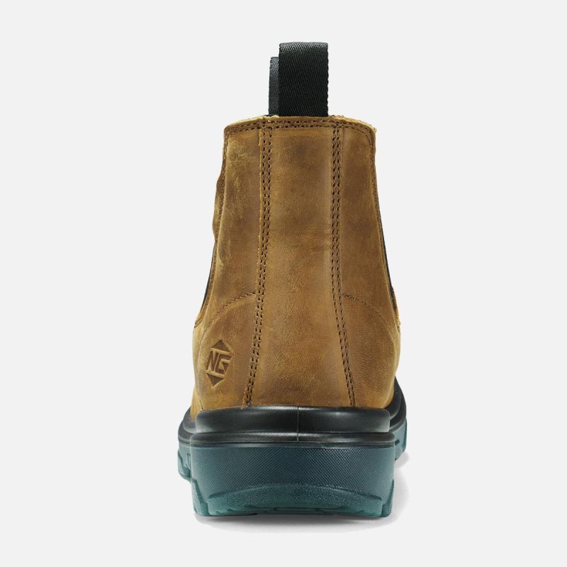 Men's HeritageForge Chelsea Safety Boots Camel image4