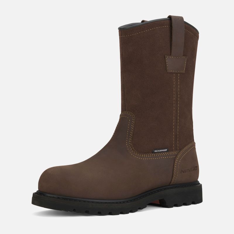 Men's Waterproof Wellington Work Boots image1